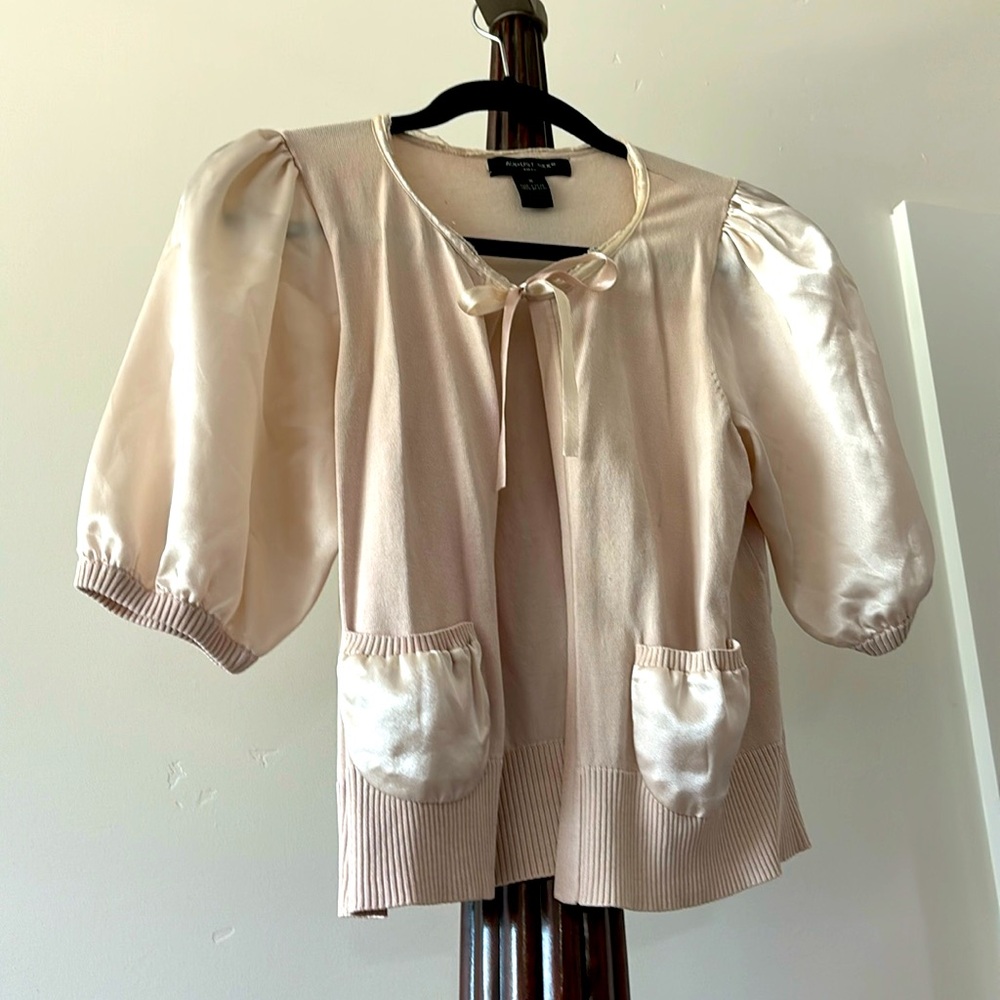 Dainty Blush Rose Cardigan